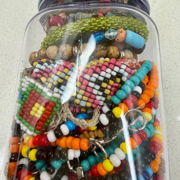 J4 Southwest Native American Beaded Jewelry Collection Jar Jewelry - Picture 4 of 5